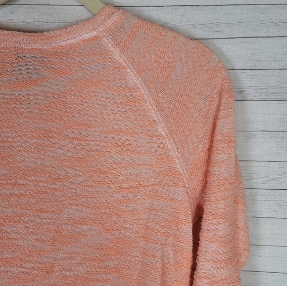 SUNDAYS IN BROOKLYN MIXED MEDIA CROCHET HEM SWEATSHIRT, SZ XS - Picture 7 of 7